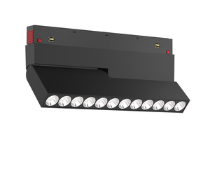 Riel de techo magnético LED Luz de rejilla lineal inclinable 24V / 48V